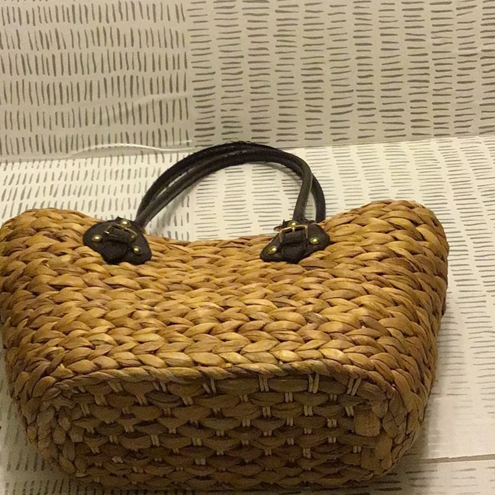 Poppie Jones straw bag
